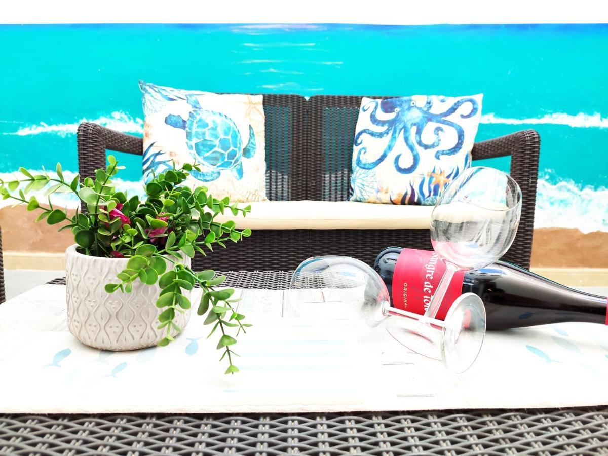 Altea En El Casco Antiguo Con Patio Interior Apartment Luaran gambar